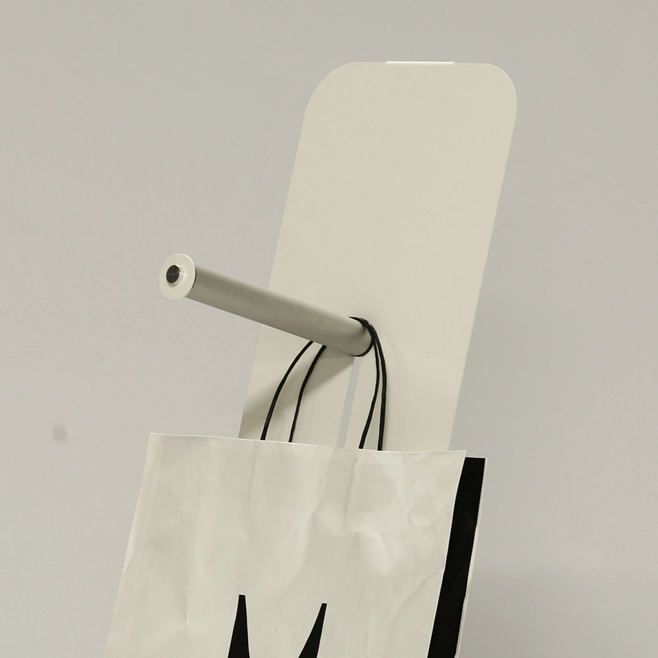 acc-espositore-portaborse porta sacchetti fiera