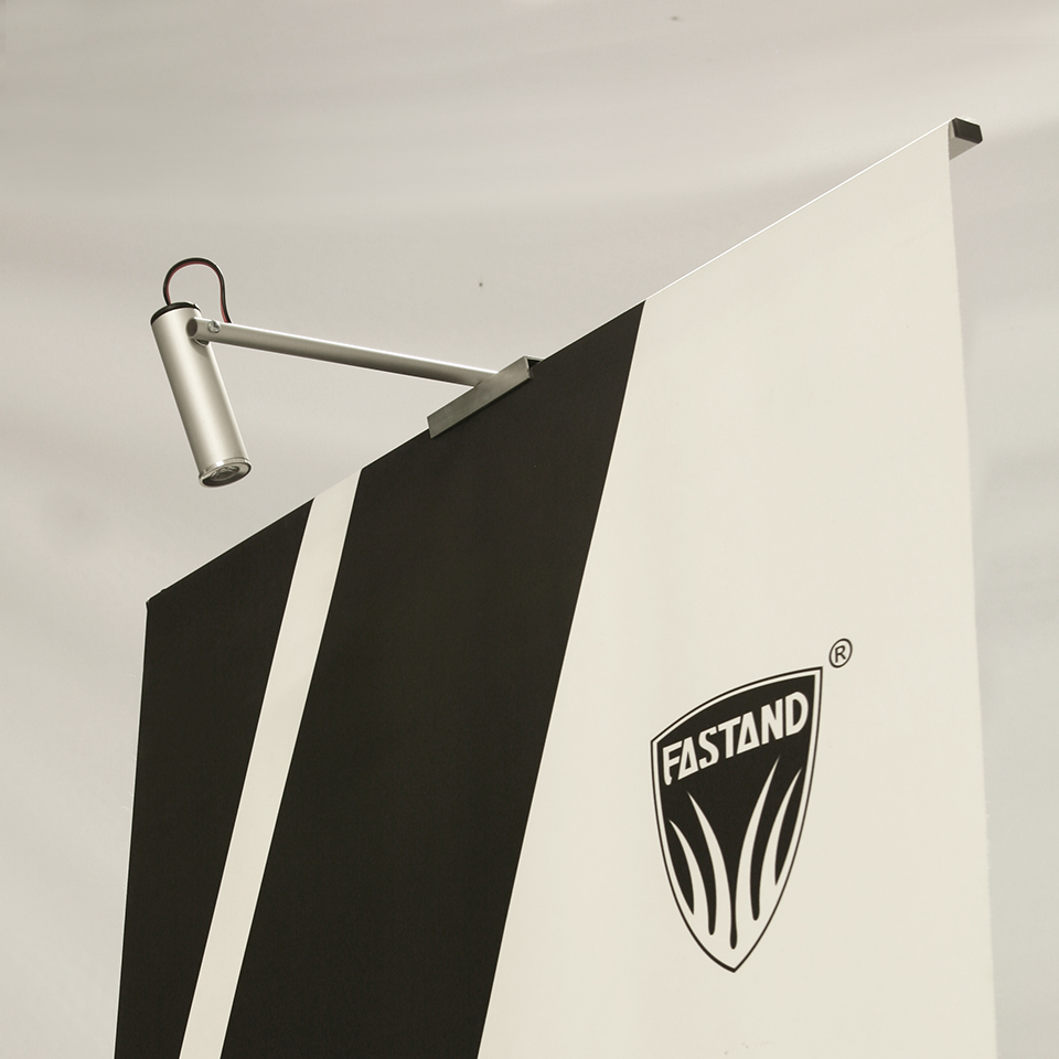 faretto-led-braccio-accessorio faretto per roll-up