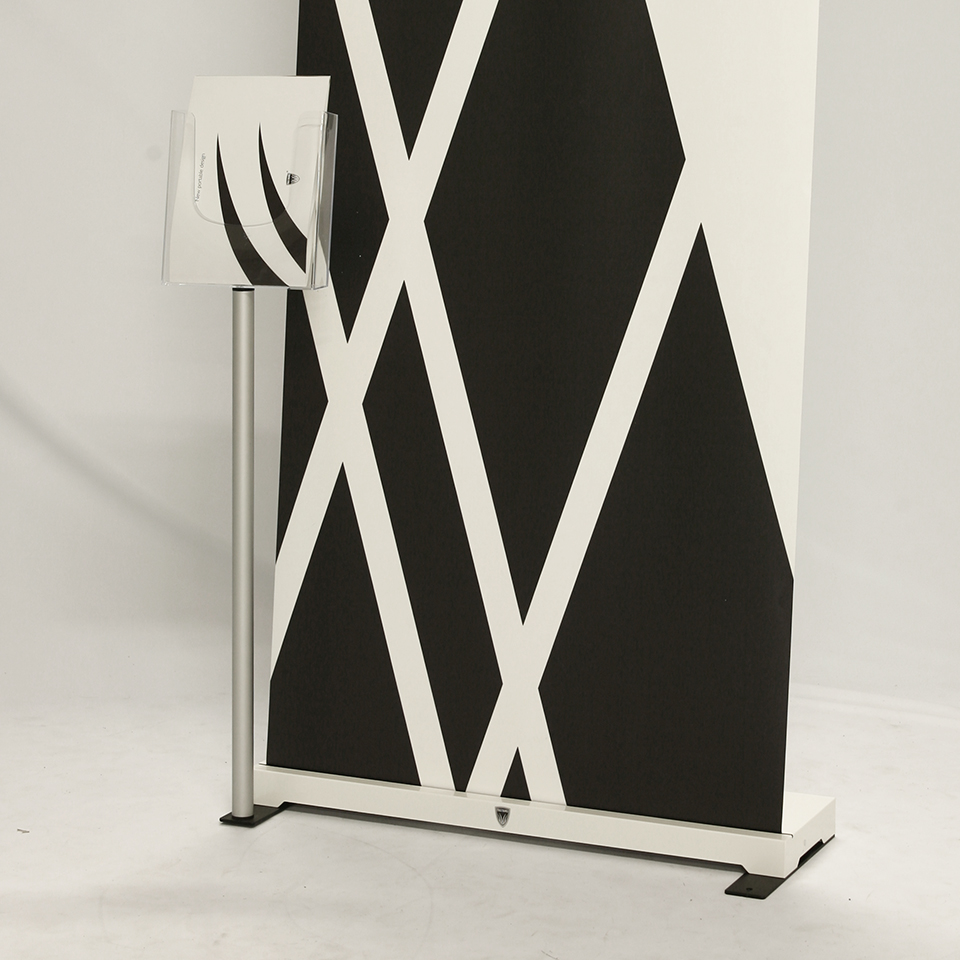 porta-cataloghi-A4-roll-up tasca plexiglass per roll-up