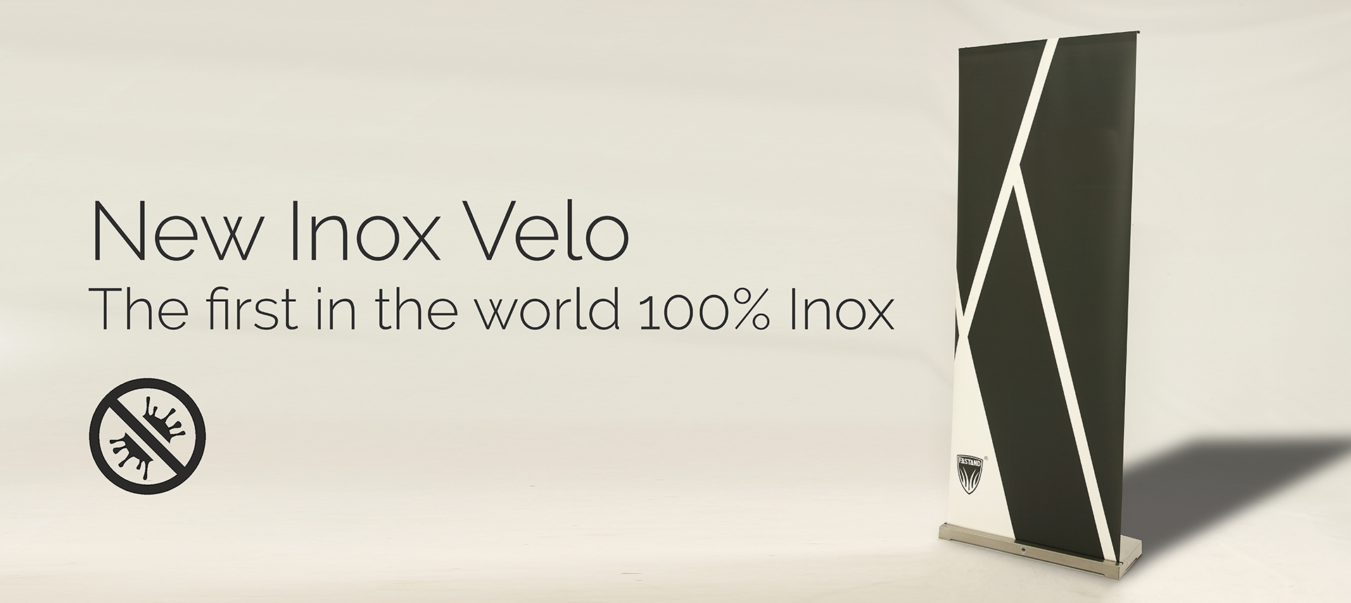 presnta-inox-velo espositore avvolgibile Inox