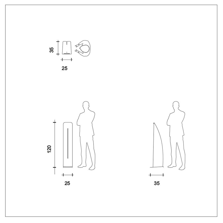 maranello valigia espositore curvilineo