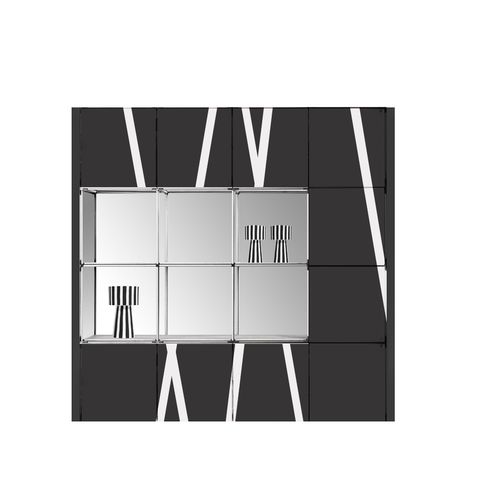 quadrakube parete modulare e componibile