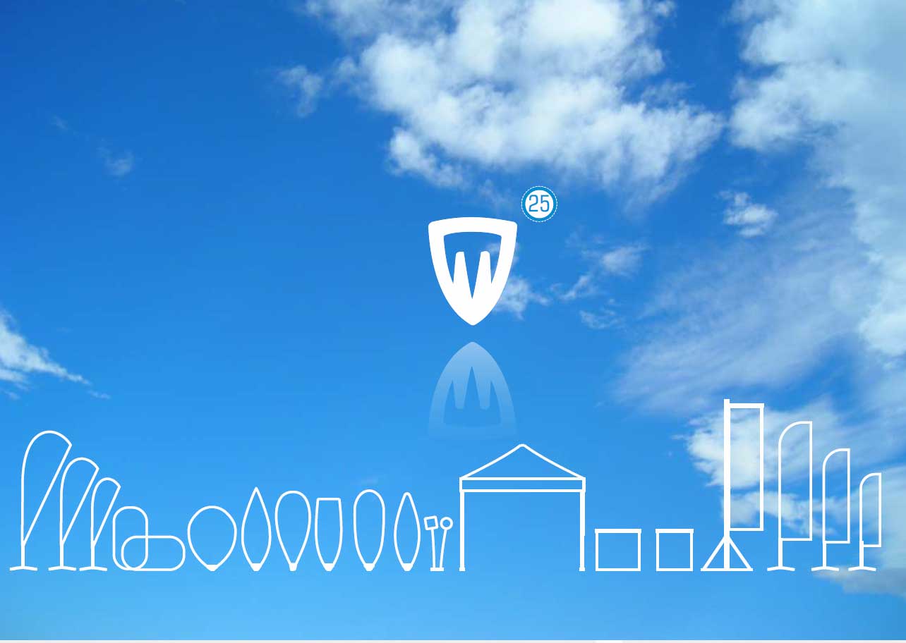 catalogo outdoor, bandiere, gazebo e stand outdoor